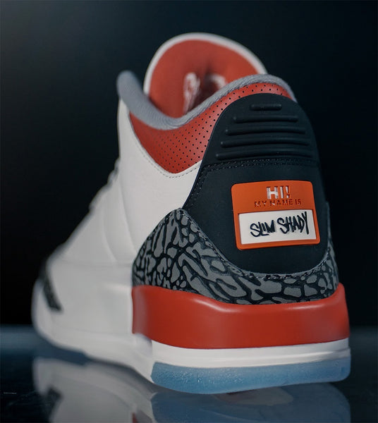 Eminem Previews the Air Jordan 3 'Slim Shady' PE's at the Super Bowl — Kick  Game