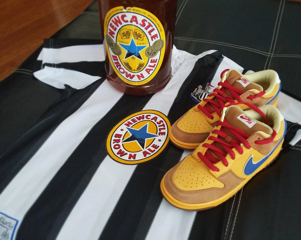 nike sb dunk low newcastle brown ale mens stores