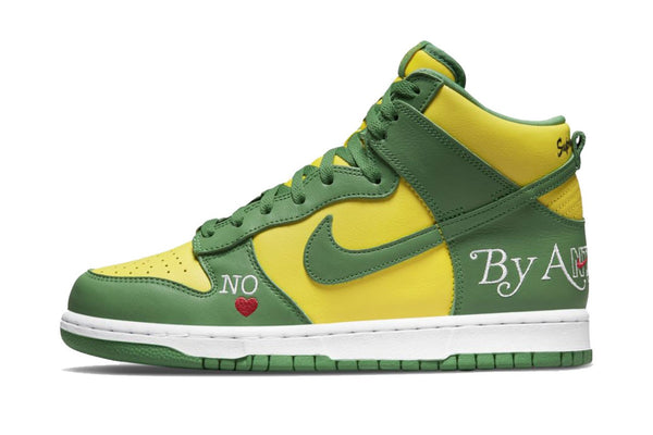 Supreme x Nike SB Dunk High Brazil