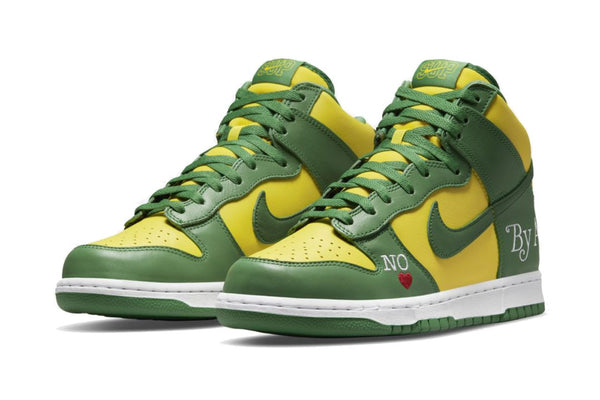 Supreme x Nike SB Dunk High Brazil