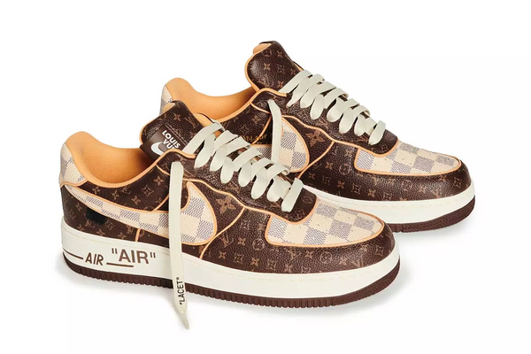 LOUIS VUITTON NIKE AIR FORCE 1 LOW GOLD - The Edit LDN