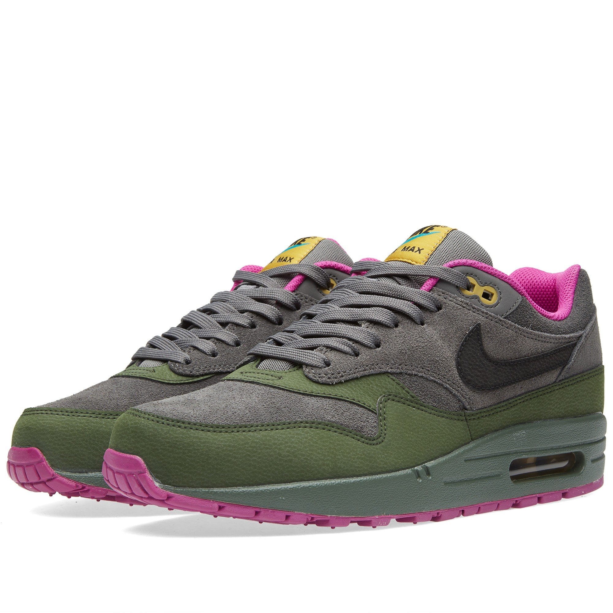 air max 1 green pink