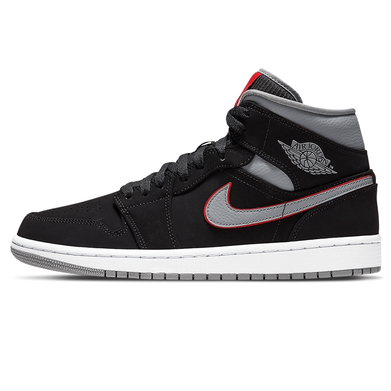 Air Jordan 1 Mid 'Black Grey'