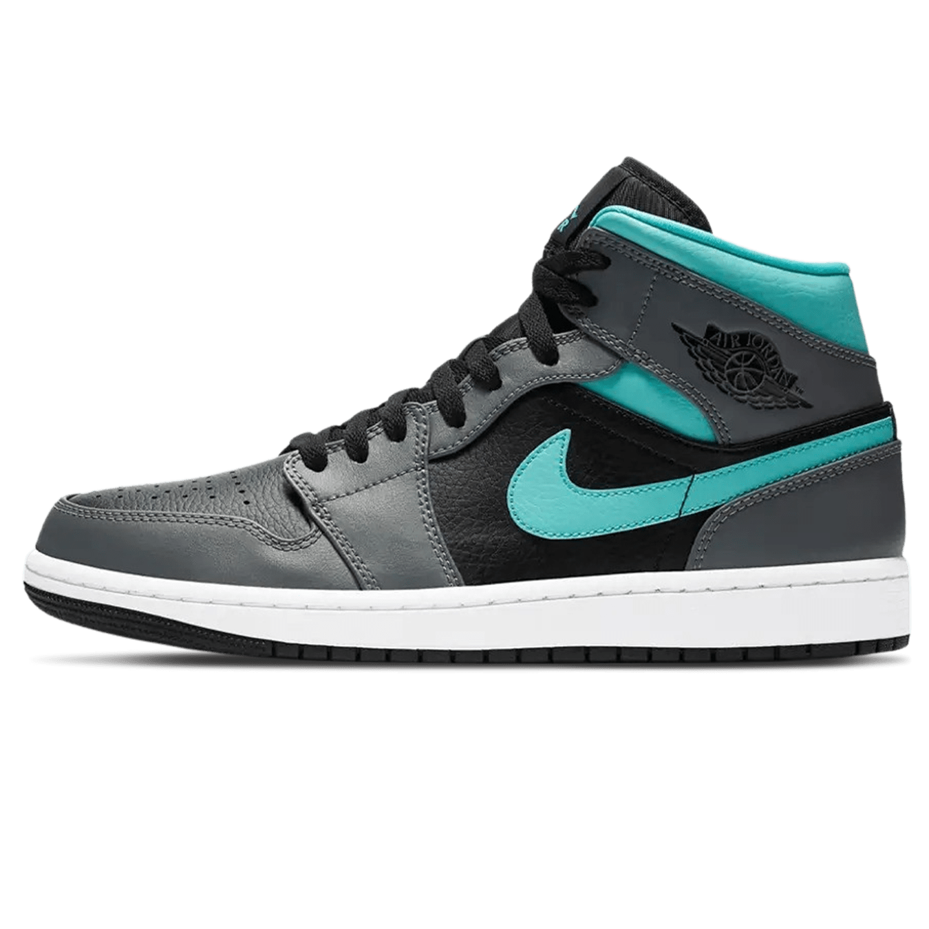 Air Jordan 1 Mid 'Grey Aqua'