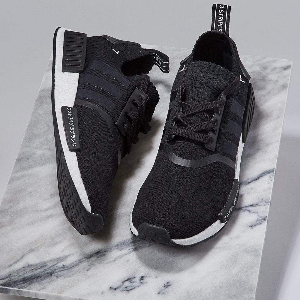 Adidas NMD R1 Primeknit Core Black Japan Pack