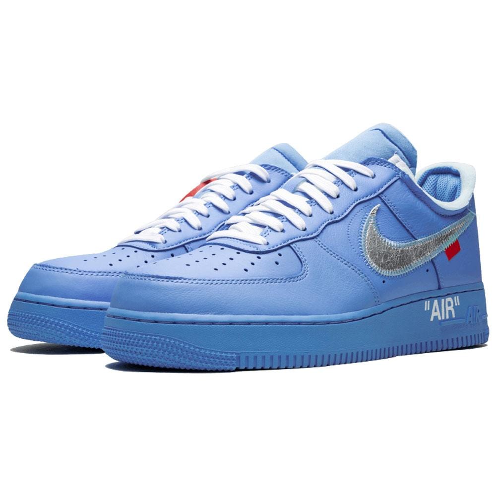 off white airforces blue