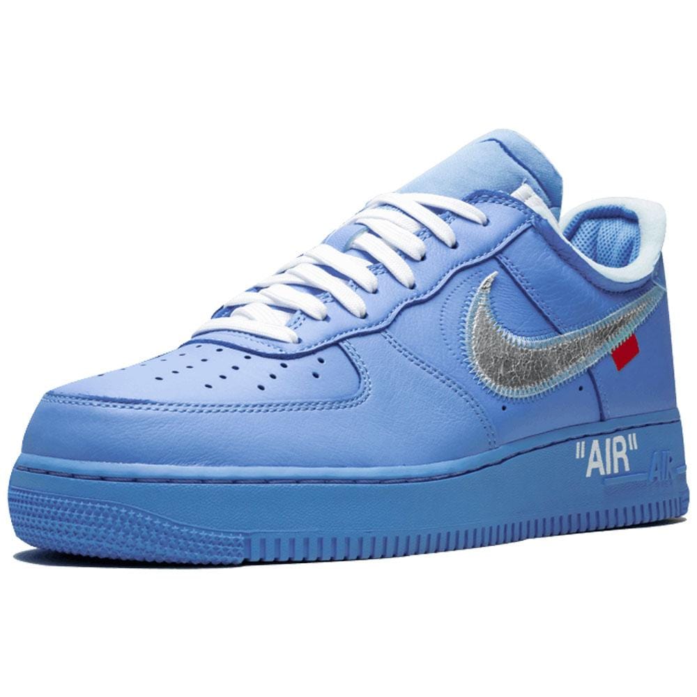off white all blue air force 1