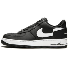 Supreme X Comme Des Garcons X Nike Air Force 1 Low Black White