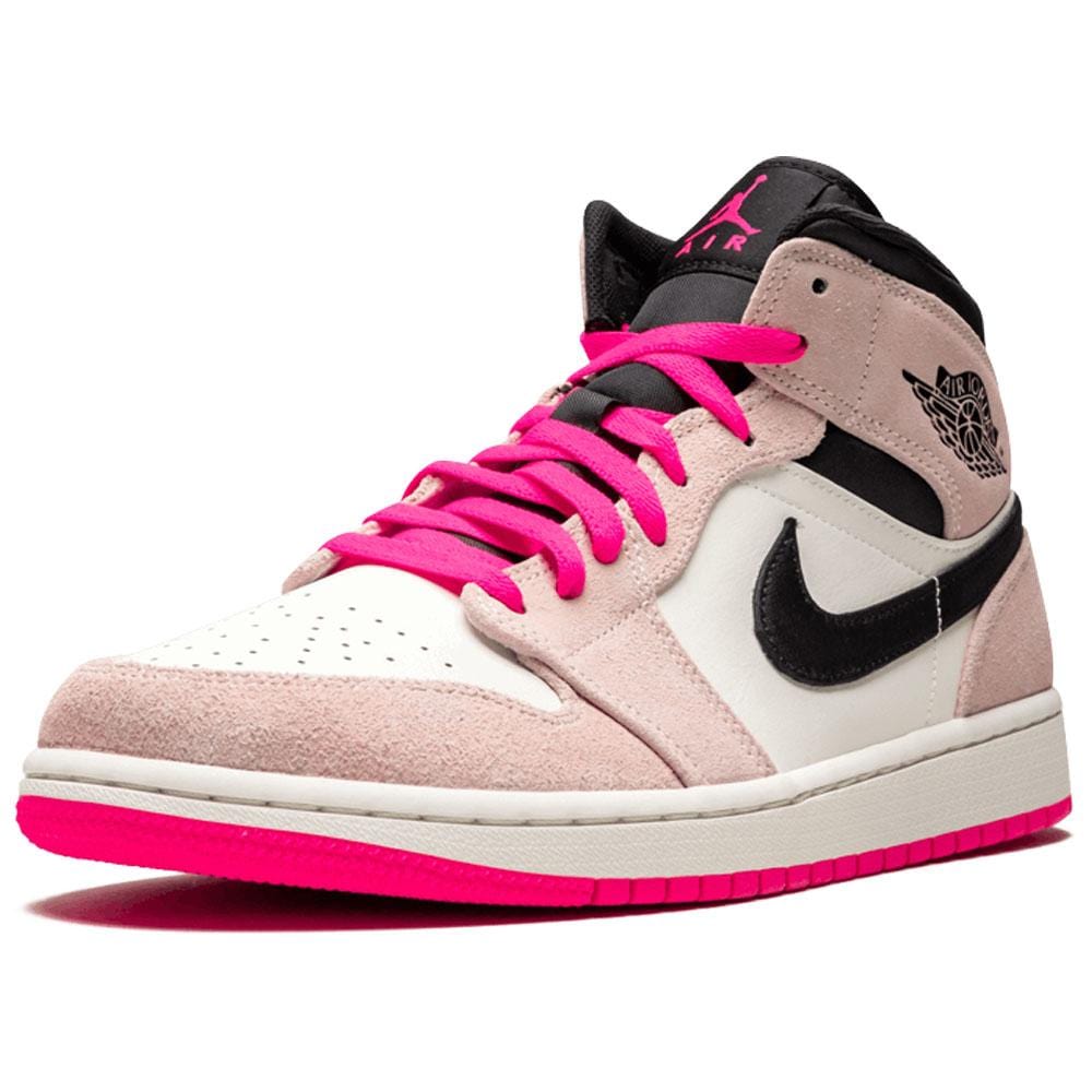 air jordan 1 mid crimson pink