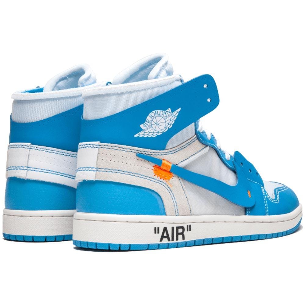 blue jordan x off white