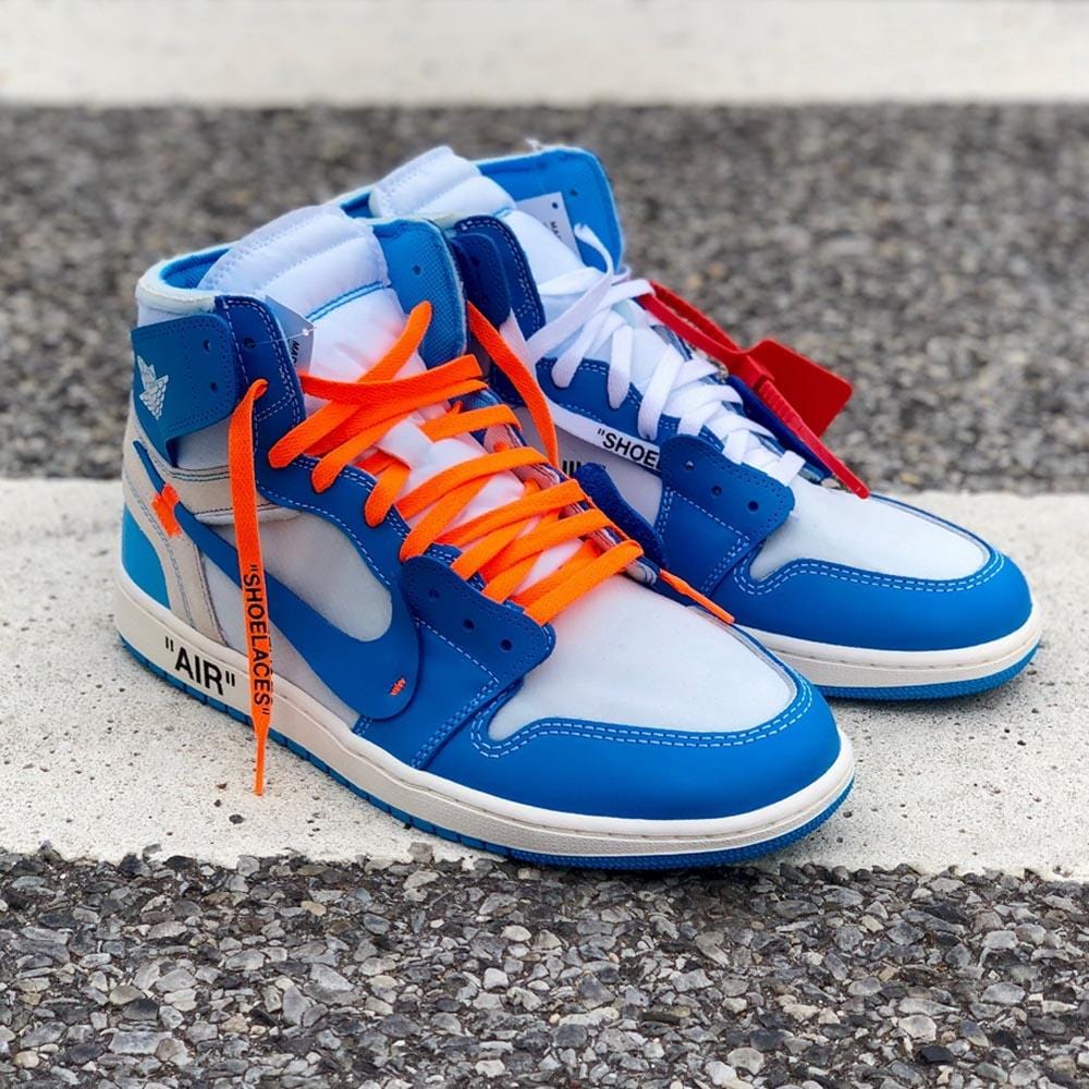 off white blue jordan 1