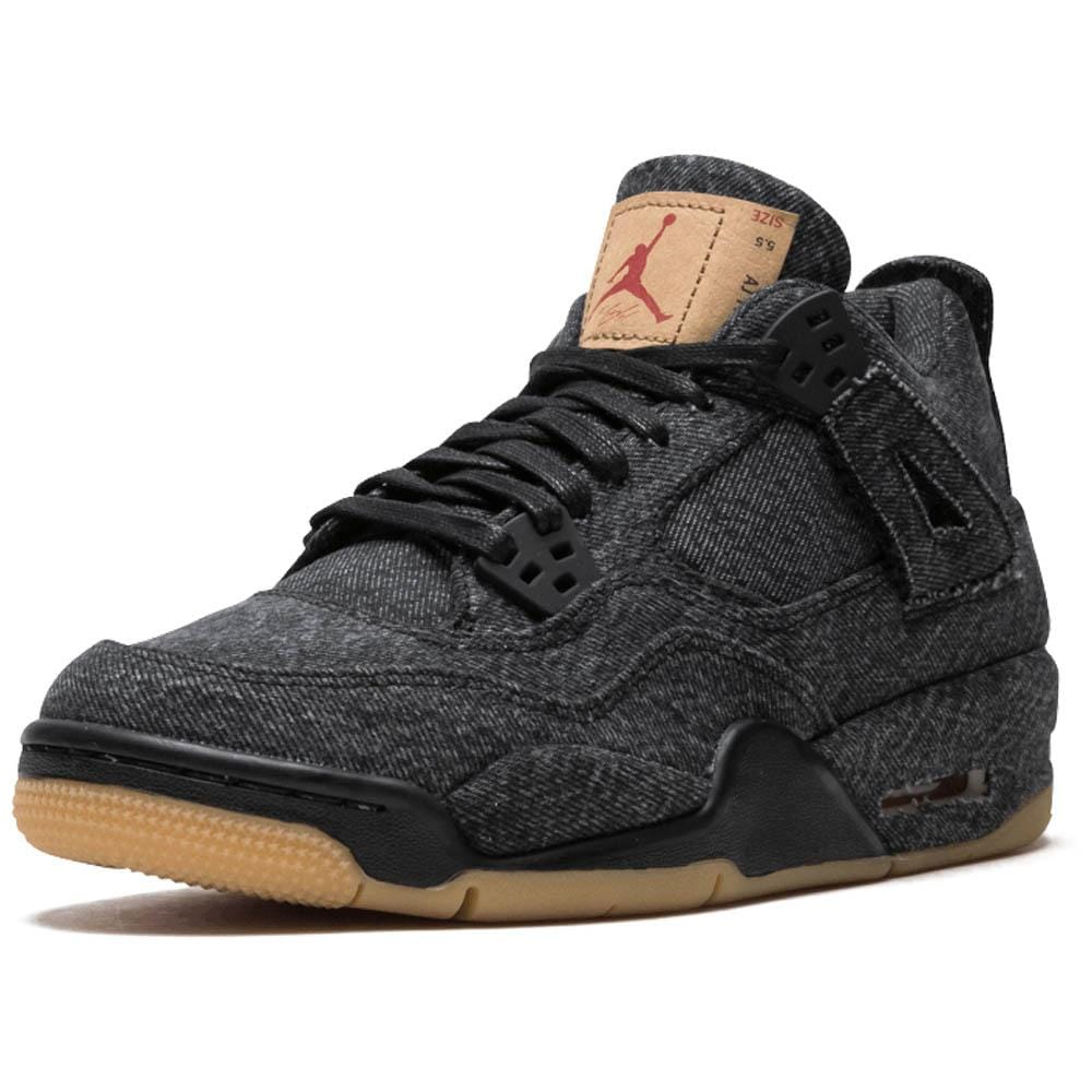 Levis x Nike Air Jordan 4 GS Black — Kick Game