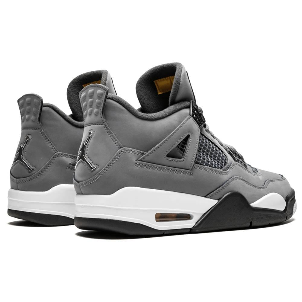 gray jordan 4's