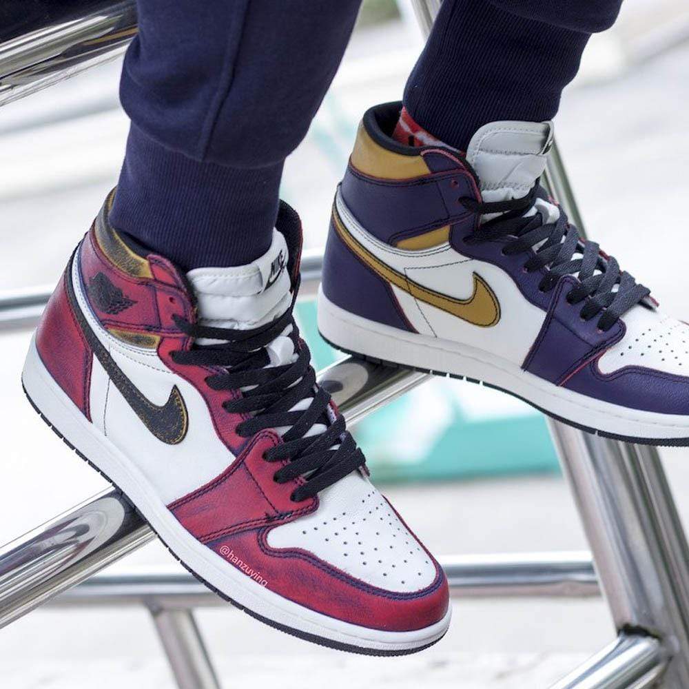 air jordan 1 high la to chicago