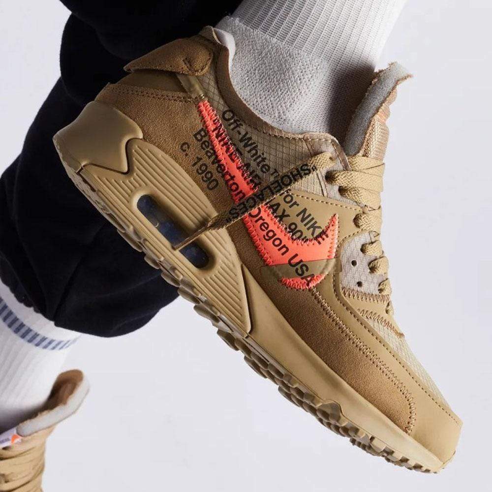 Off-White x Air Max 90 Desert Ore — Kick Game