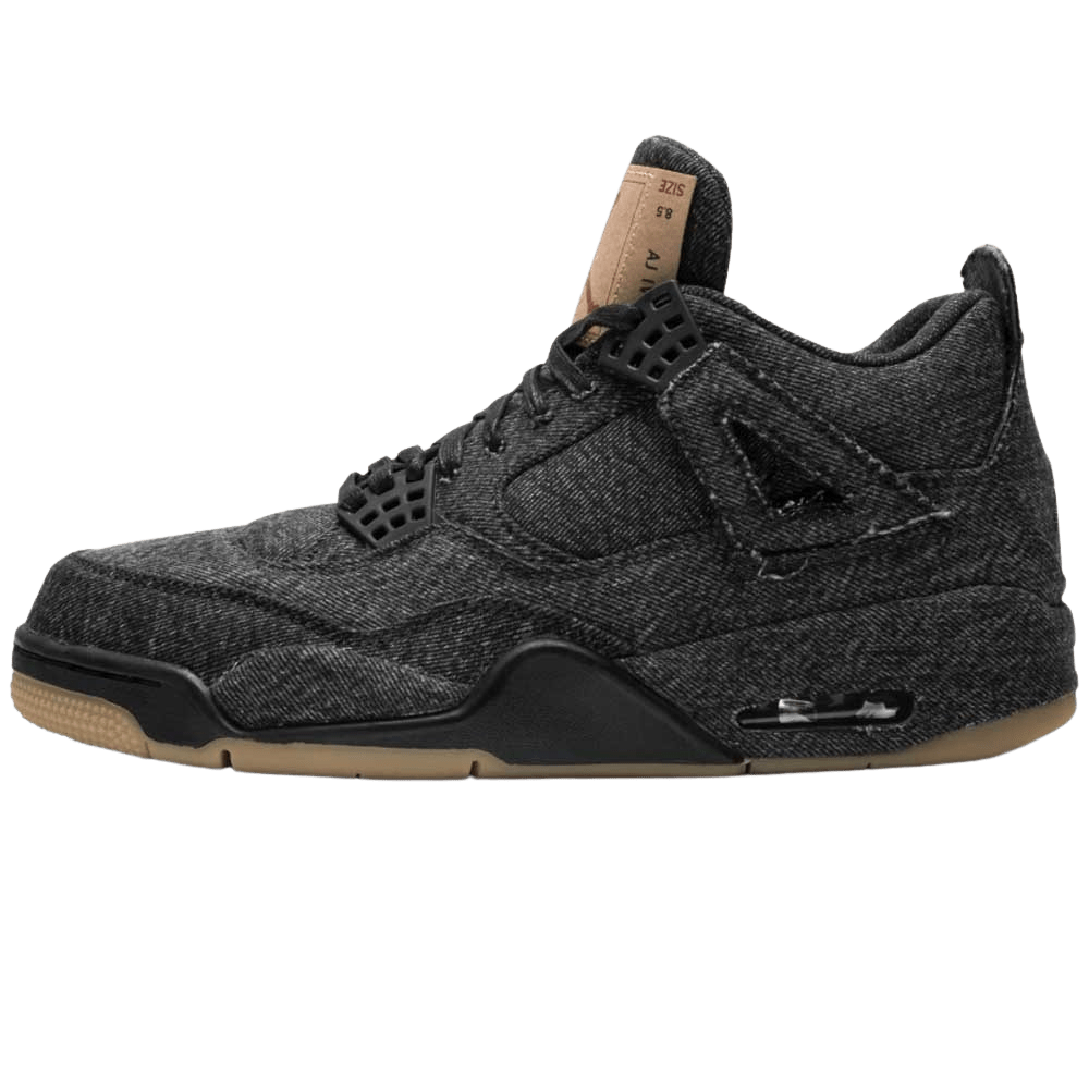 Levis x Nike Air Jordan 4 Black — Kick Game
