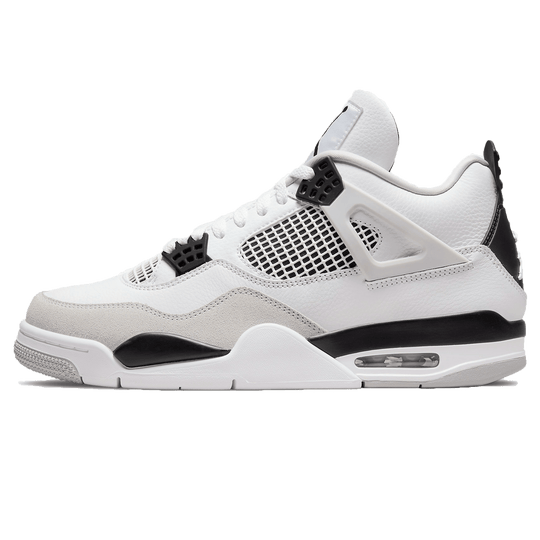 grey and white jordan 4