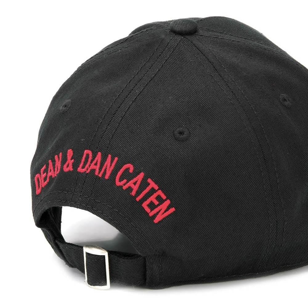 DSQUARED2 Logo Patch Cap Black