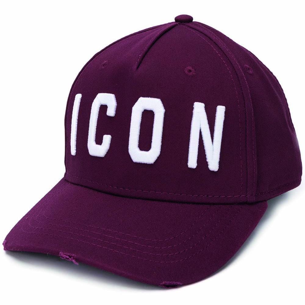 DSQUARED2 Icon Baseball Cap Dark Red