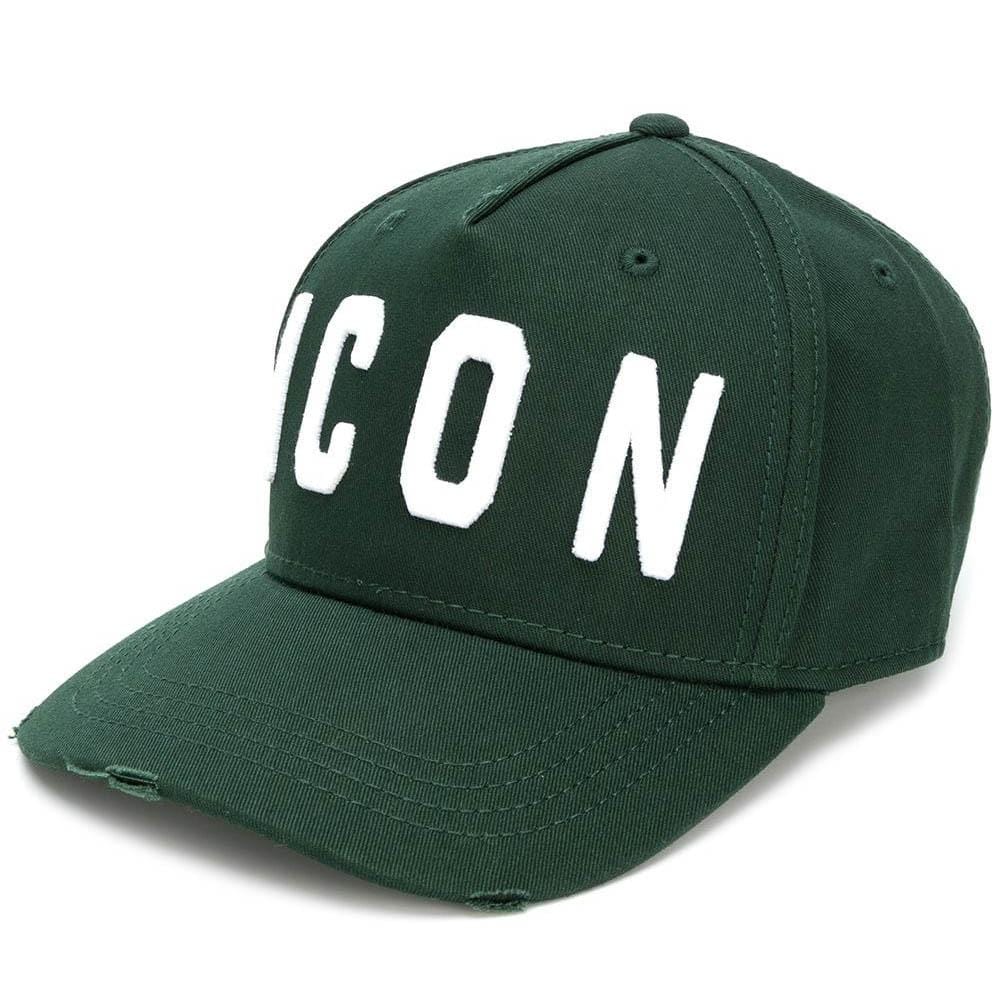 dsquared cap icon green