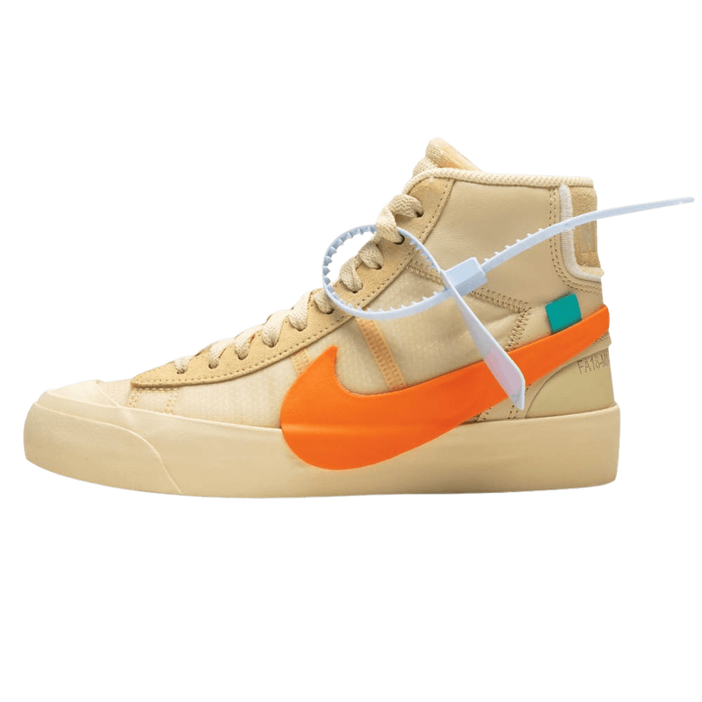 nike off white blazer orange