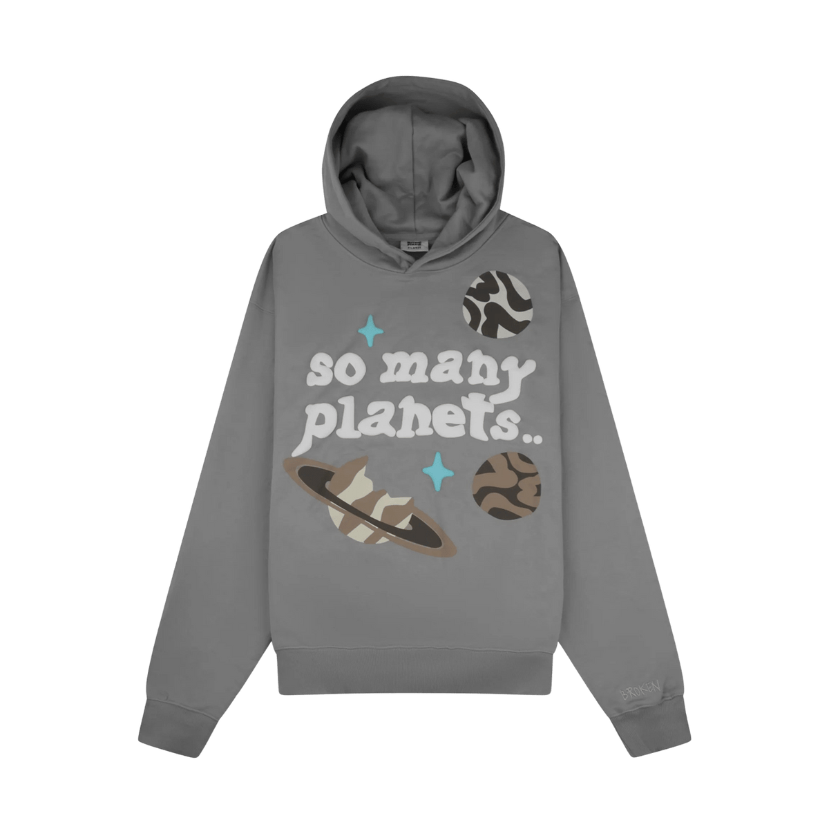 Broken Planet Market I'm Not From This Planet Hoodie 'Brown