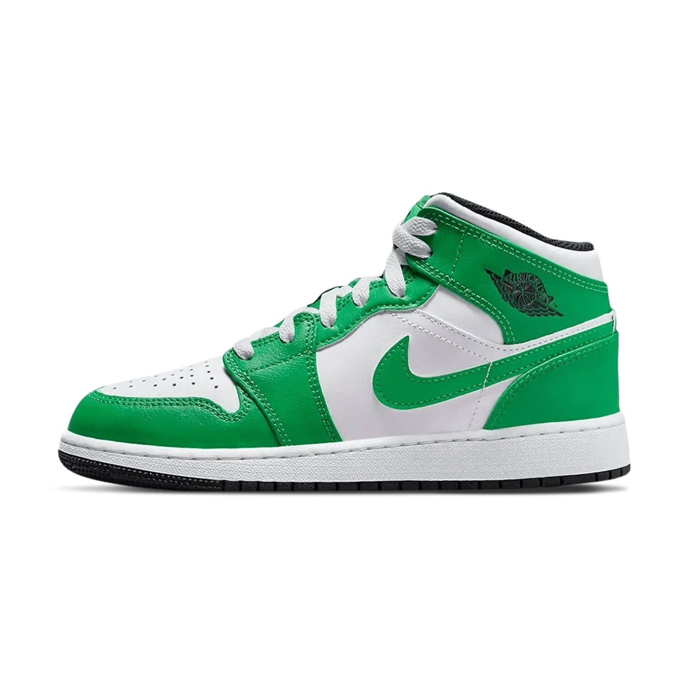 Air Jordan 1 Mid GS 'Lucky Green'