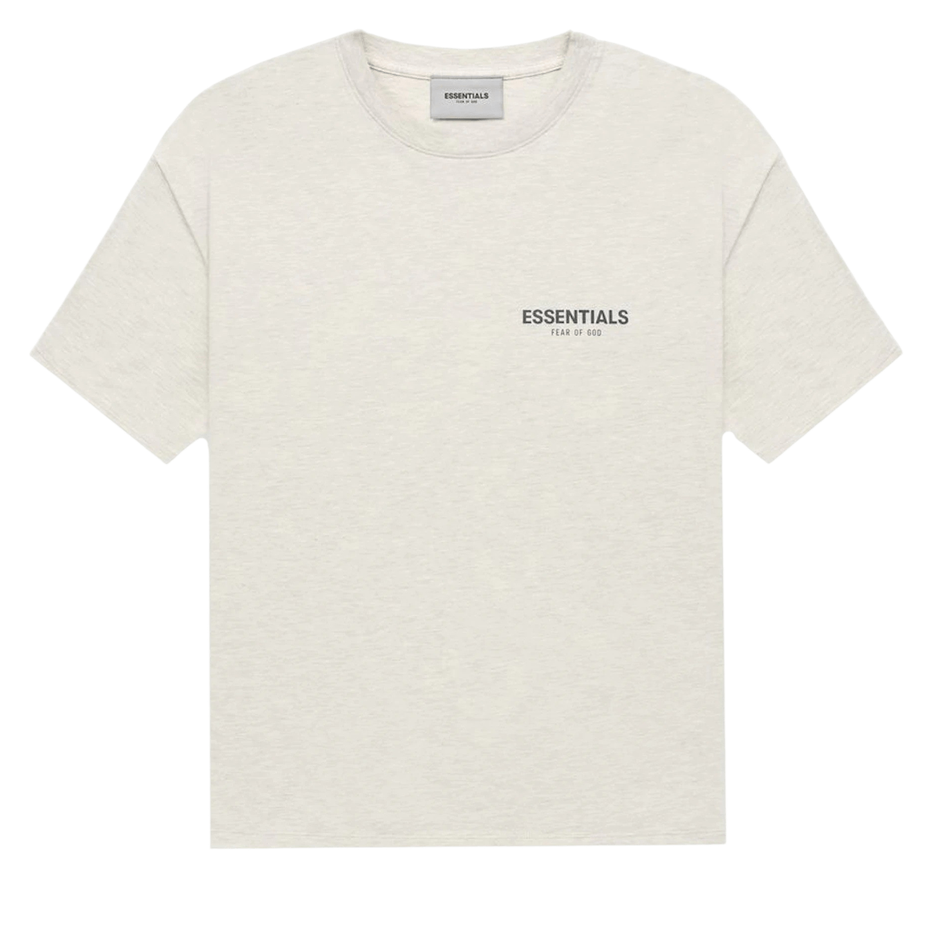 Fear of God Essentials Short-Sleeve Tee 'Light Heather Oatmeal'