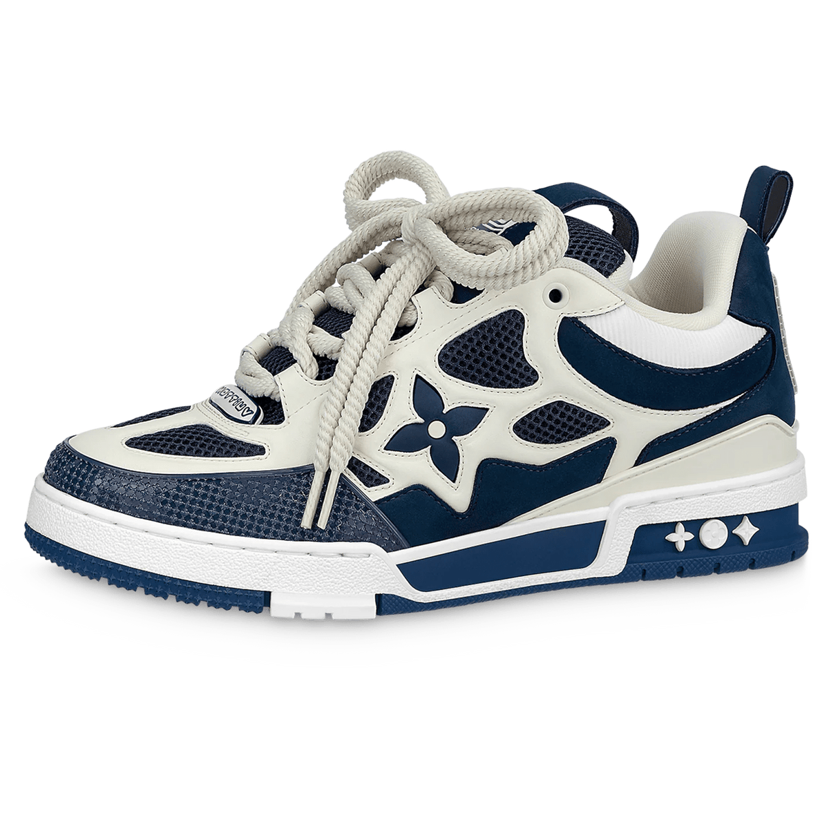 LOUIS VUITTON LV Trainer 'Monogram Denim Blue' 1A9ZI6 - KICKS CREW