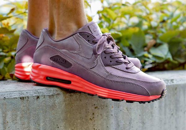 Nike Air Max Lunar 90 Prm Mahogany Bright Crimson QS