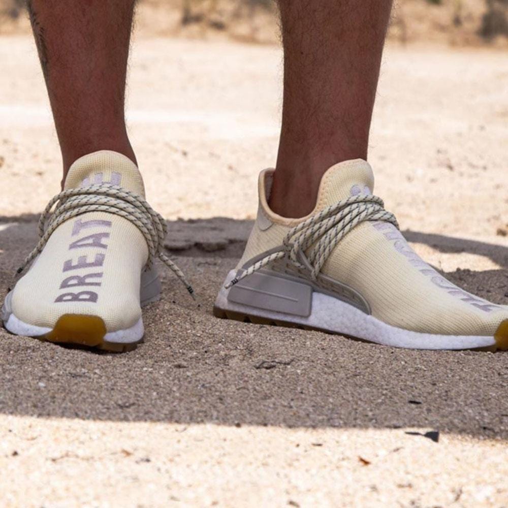 human race nmd beige