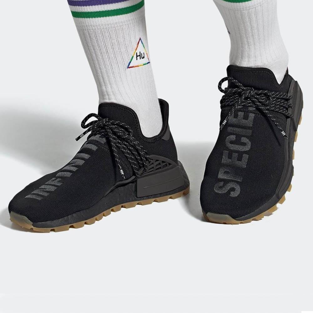 pharrell x adidas nmd human race gum pack black