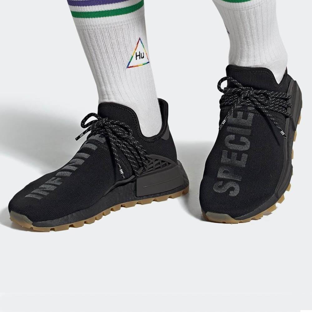 black human race gum bottom