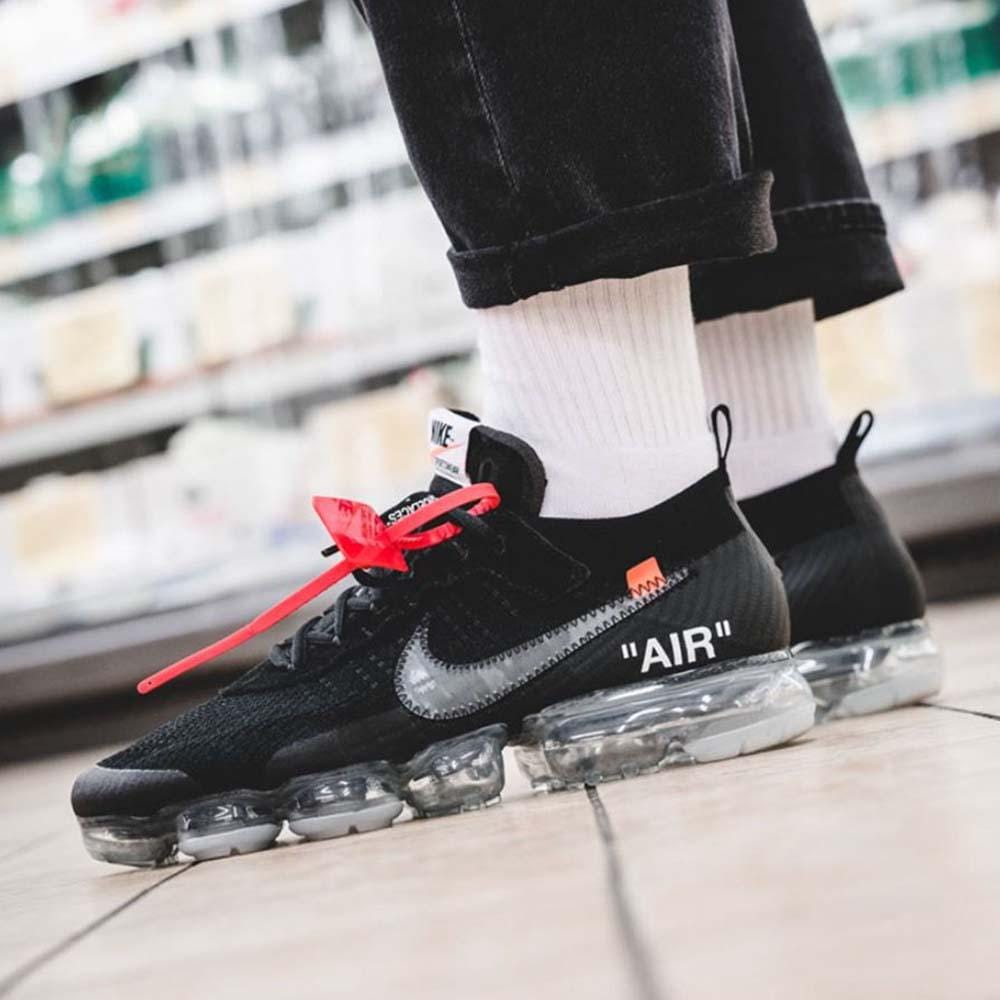 off white shoes vapormax black