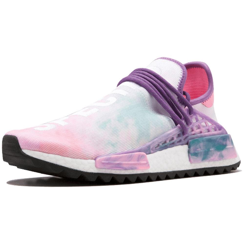 human race pink purple