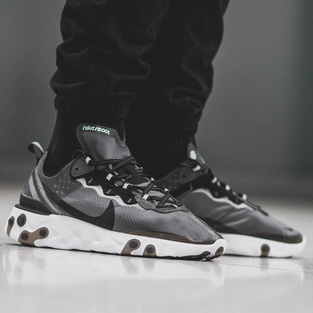 nike element react 87 black