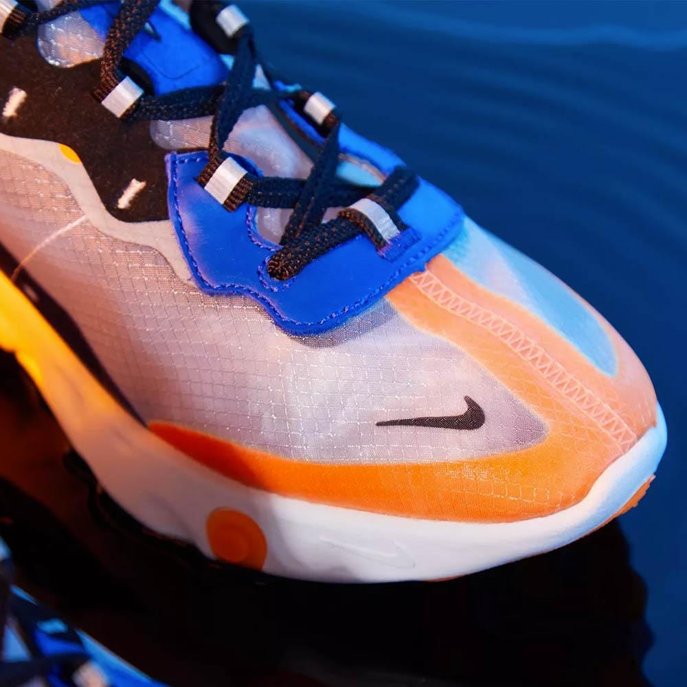 nike react element blue orange