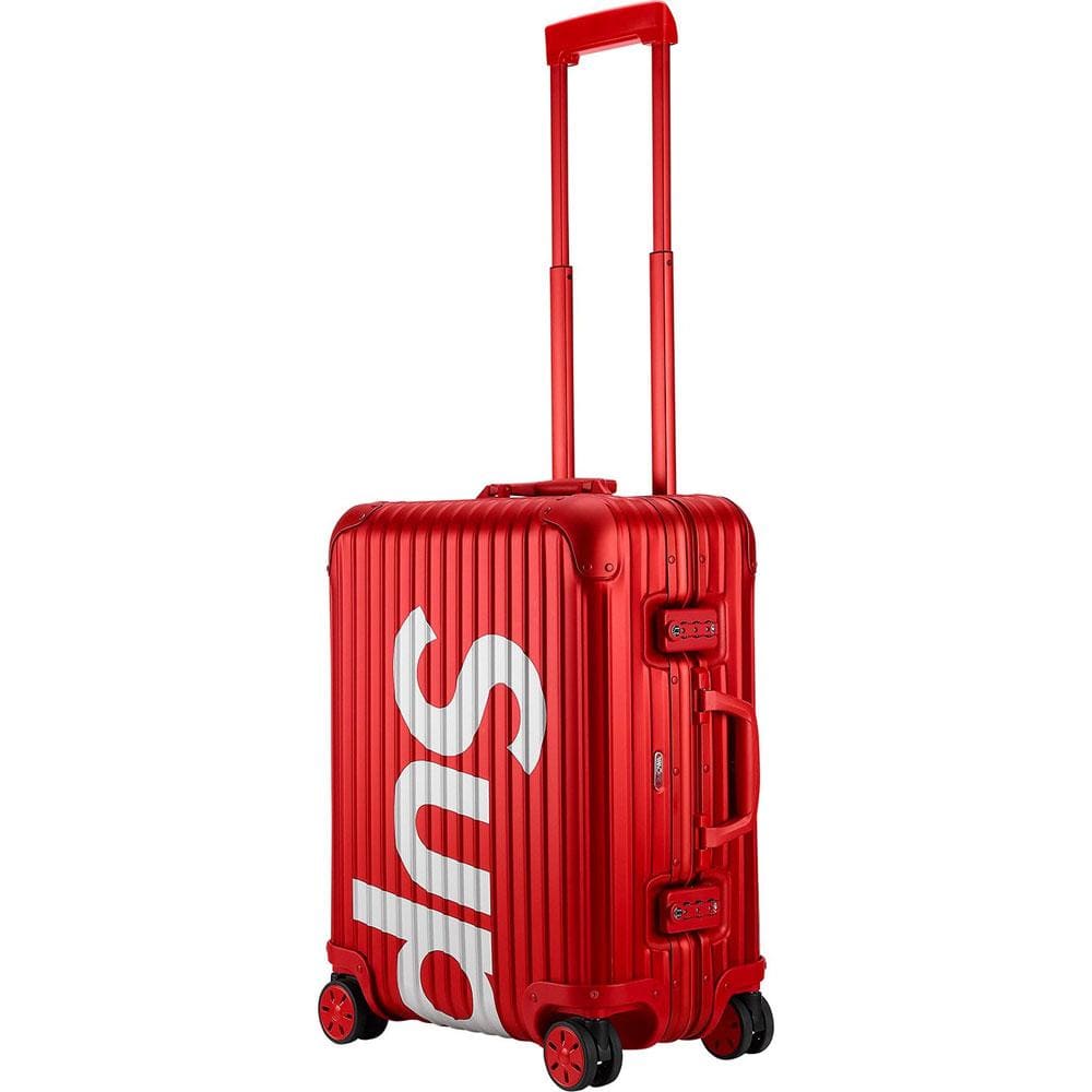 Supreme RIMOWA Topas Multiwheel 45L Red - Kick Game