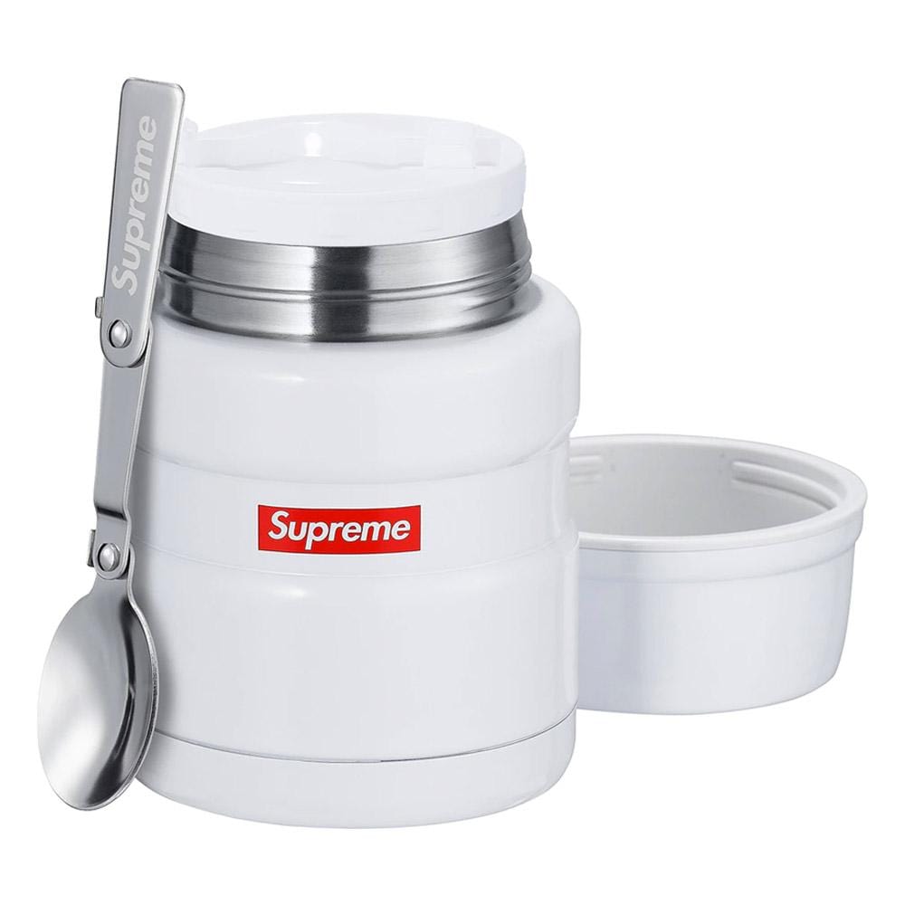 Supreme Thermos Stainless King Food Jar and Spoon White - JuzsportsShops