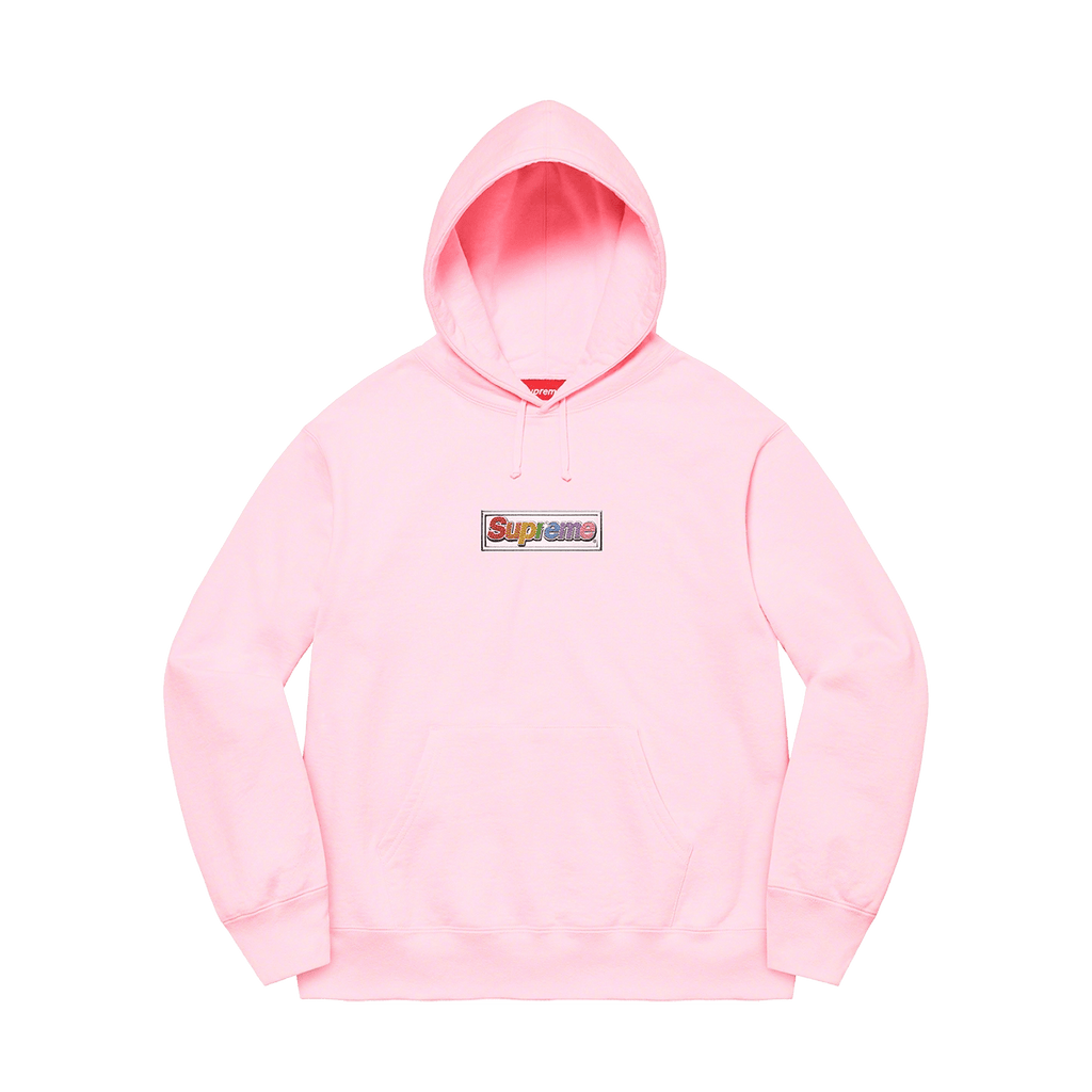 Supreme Bling Box Logo Hooded Sweatshirt-