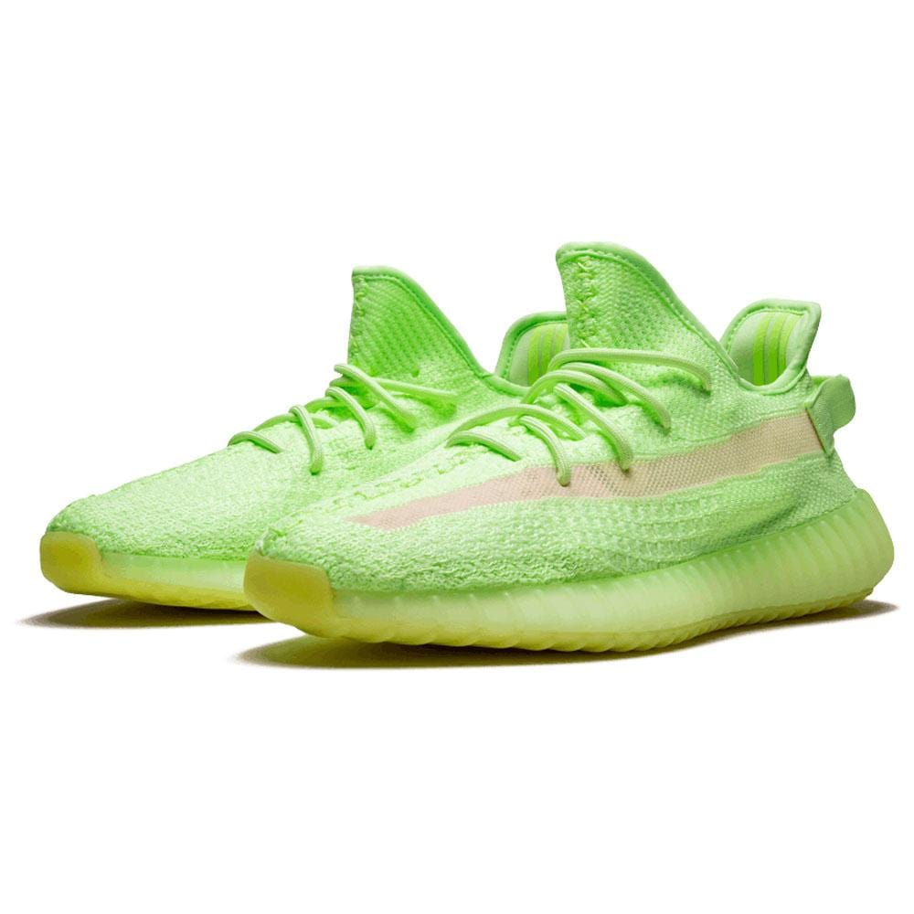 glow in the dark green yeezy