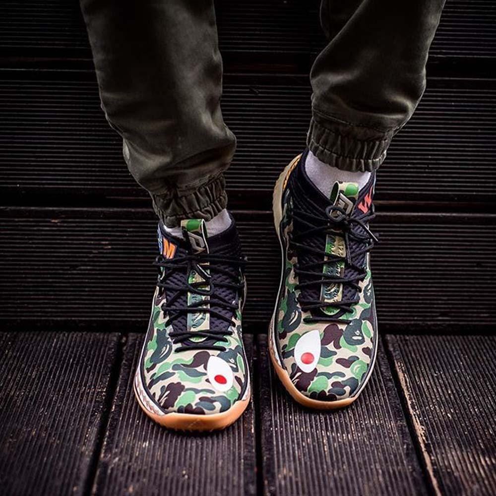 adidas dame x bape