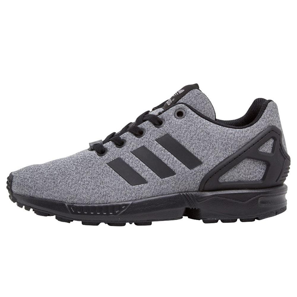 adidas Originals Boys ZX Flux Trainers Black-Black-Grey – Kick Game