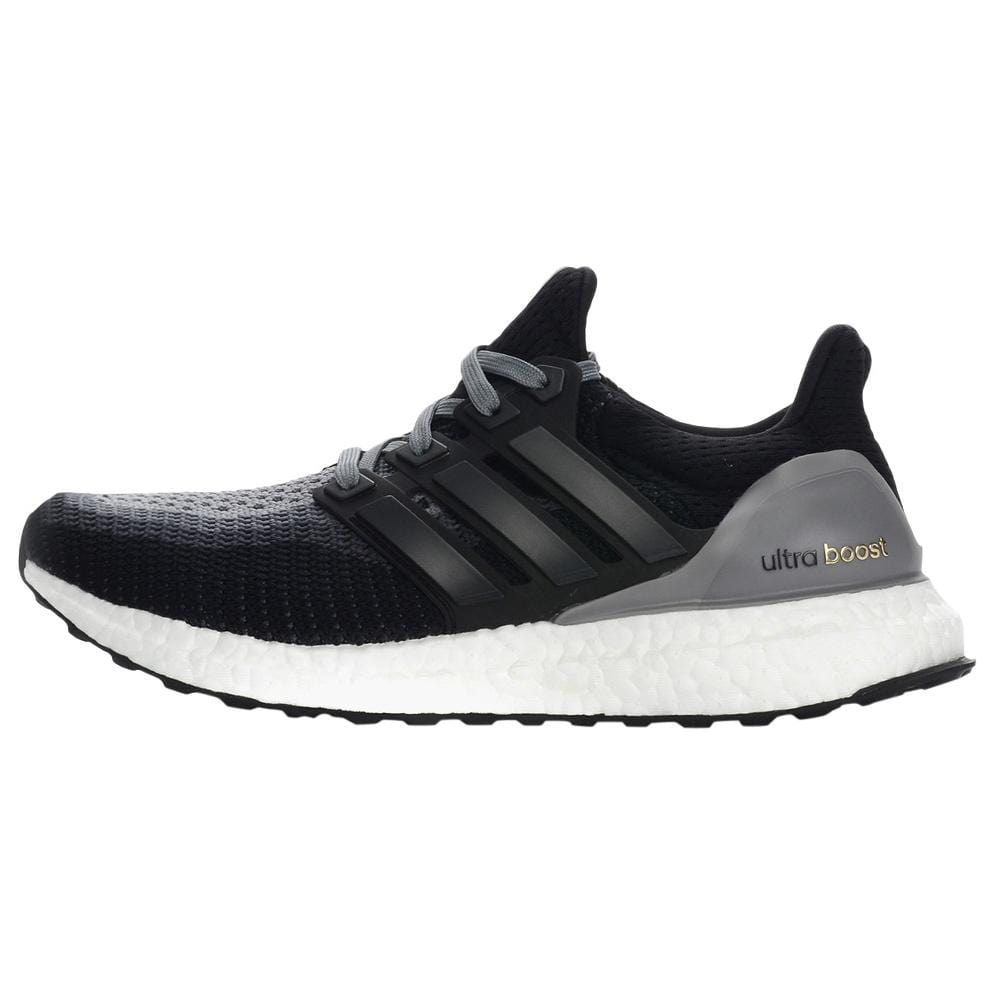 ultra boost core black running white