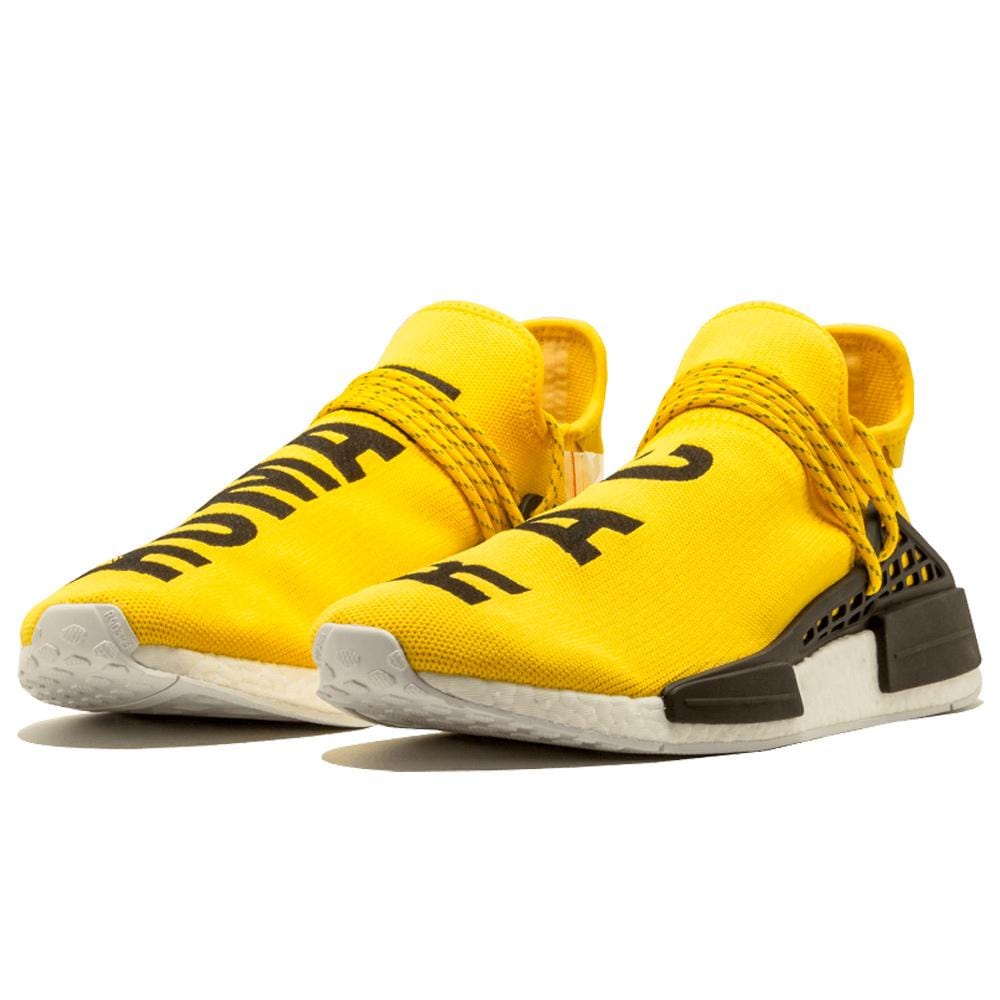 adidas pharrell williams human race nmd yellow black white