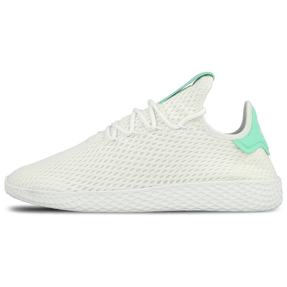 pharrell williams adidas white green