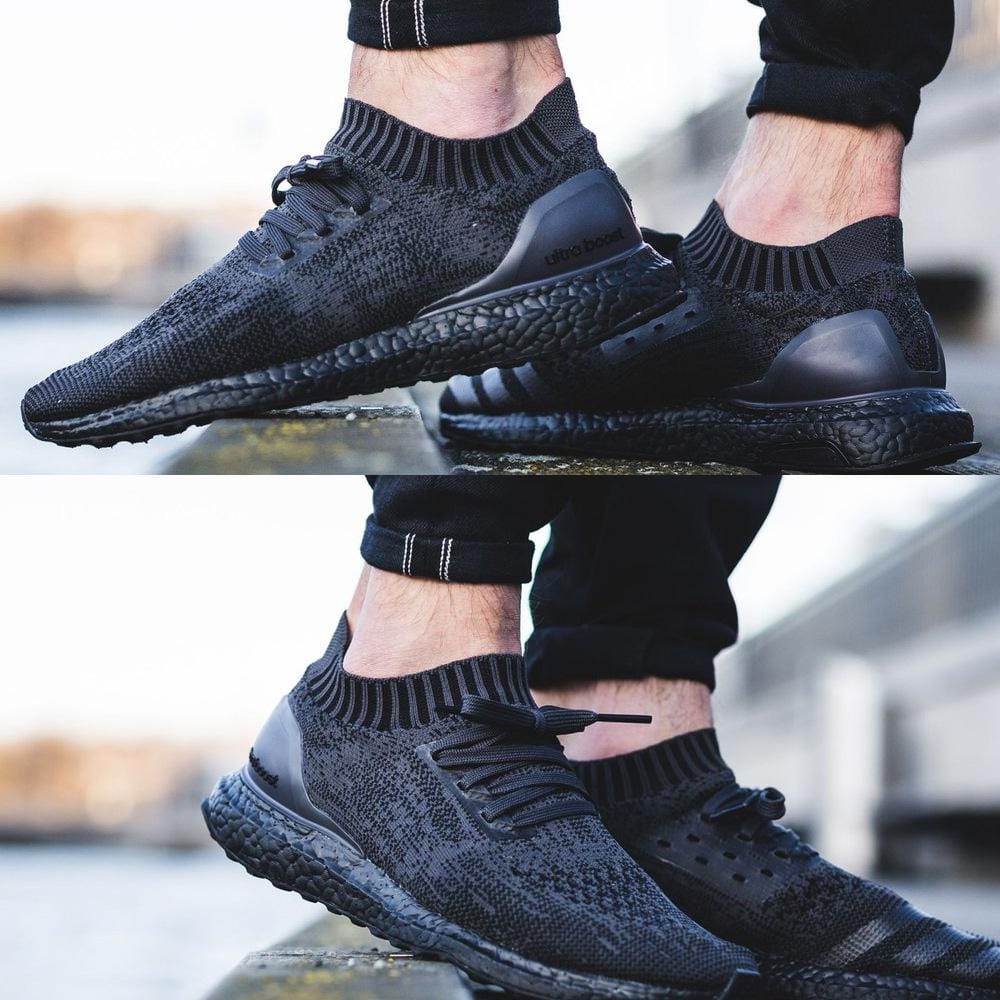 adidas ultra boost uncaged triple black for sale