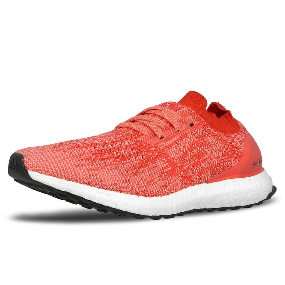 all red ultra boost uncaged