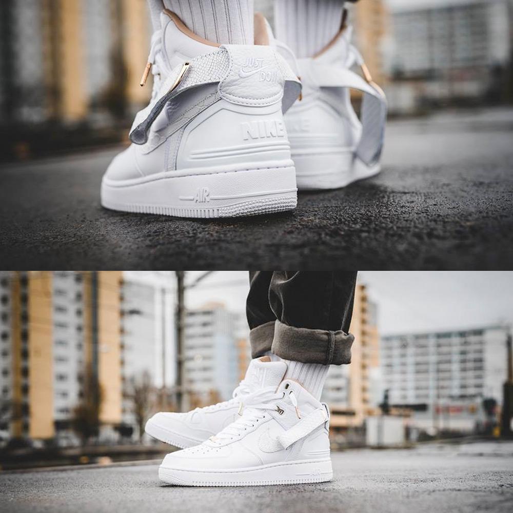 Authentic Nike Air Force 1 High Just Don Sneakers White AF100 10.5