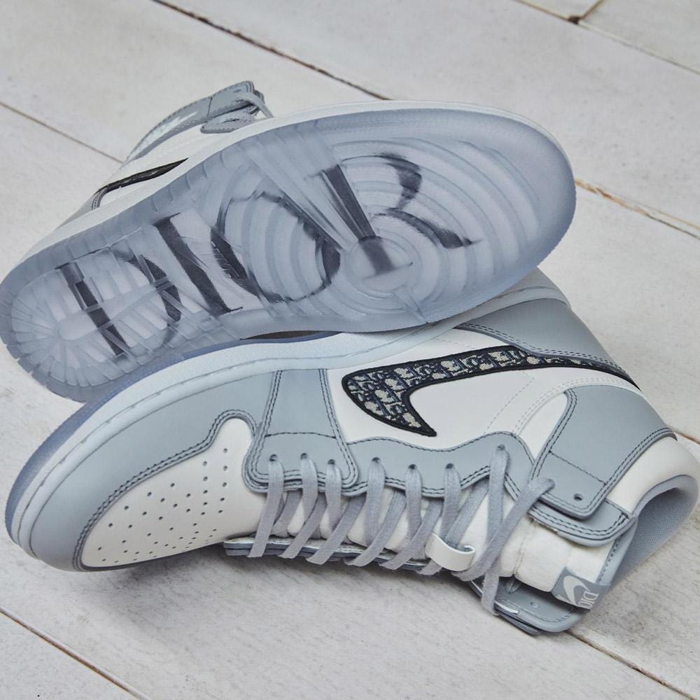 Buy Dior x Air Jordan 1 High  CN8607 002  Grey  GOAT